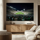 Framed Michigan State Spartans Football Team Print - East