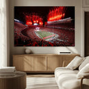 Ohio State University Buckeyes Football Team Print - by MyGreatCanvas | Canvas Wall Art Prints | Photo Prints & Wall Decor