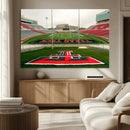 Texas Tech Red Raiders Football Team Print - Lubbock Jones by MyGreatCanvas | Canvas Wall Art Prints | Photo Prints & Wall Decor