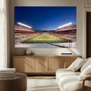 Rutgers Scarlet Knights Football Team Print - Piscataway SHI by MyGreatCanvas | Canvas Wall Art Prints | Photo Prints & Wall Decor