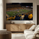West Virginia Uni Mountaineers Football Team Print - Milan