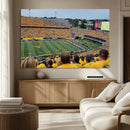 Puskar Stadium Canvas Print Wall Art - Morgantown Print -