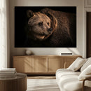 Wild Grizzly 399 Bear Canvas Wall Art Print, Bear Animal by MyGreatCanvas | Canvas Wall Art Prints | Photo Prints & Wall Decor