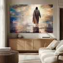 Jesus Walking on Water Wall Art | Ready to Hang Spiritual