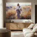 Jesus the Good Shepherd Wall Art Canvas Print - Lost Lamb