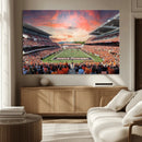 Oregon State Beavers Football Team Print - Corvallis Reser by MyGreatCanvas | Canvas Wall Art Prints | Photo Prints & Wall Decor