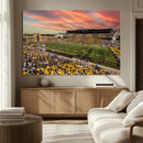 University of Wyoming Cowboys Football Team Print - Laramie by MyGreatCanvas | Canvas Wall Art Prints | Photo Prints & Wall Decor