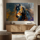 Abstract Horse Wall Art Canvas Print | Farmhouse Wall Decor by MyGreatCanvas | Canvas Wall Art Prints | Photo Prints & Wall Decor