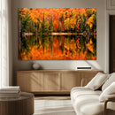 Forest Reflection Art | Autumn Forest Reflection Wall Art | by MyGreatCanvas | Canvas Wall Art Prints | Photo Prints & Wall Decor