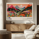 Yayoi 1986 Wall Art Print – Vibrant Sabi Sabi Japanese