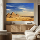 Majestic Ancient Wonders Wall Art Canvas Print – Golden by MyGreatCanvas | Canvas Wall Art Prints | Photo Prints & Wall Decor