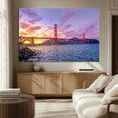 Golden Gate Bridge Wall Art Canvas Print – Framed San by MyGreatCanvas | Canvas Wall Art Prints | Photo Prints & Wall Decor