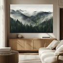 Misty Forest Canvas Print Wall Art Premium Canvas Print a