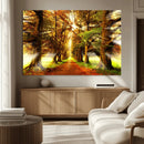 Sunshine in Forest and Trees Wall Art Canvas Print by MyGreatCanvas | Canvas Wall Art Prints | Photo Prints & Wall Decor