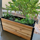 18" x 48" Planter Box - 24" TALL / Select Grade by Cedar Planters