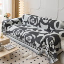 Chenille Sofa Cover Blanket, Couch Cover Blanket Throws for Couches Living Room Furniture Throw Covers