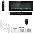 50" Electric Fireplace – Wall Mounted by LJGDeals