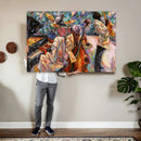 African American Jazz Art Music Abstract Wall Art Painting by MyGreatCanvas | Canvas Wall Art Prints | Photo Prints & Wall Decor