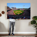 Cincinnati Reds Baseball Canvas Print - American Ball
