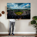 3-Panel Kauffman Stadium Wall Art Print | Large Kansas City