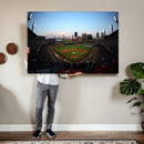 PNC Park Evening Game Triple Canvas Wall Art - Pittsburgh