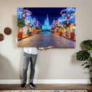Disney Wall Art | Castle Large Wall Art Disney Magic Kingdom