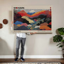 Yayoi Kusama Wall Art – Framed Japanese Abstract Art Print,