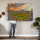 Chicago Wrigley Field Wall Art Canvas Print – Iconic