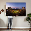 Iowa Hawkeyes Kinnick Stadium Wall Art Canvas Print, Framed