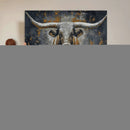 Rustic Bull Wall Art Canvas Print, Longhorn Wall Decor for by MyGreatCanvas | Canvas Wall Art Prints | Photo Prints & Wall Decor