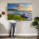 Pebble Beach Golf Links Wall Art Canvas Print – Iconic