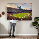 Chicago Bears Soldiers Field Wall Art Canvas Print – Framed