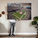 Chicago Bears Soldiers Field Wall Art Canvas Print – Framed
