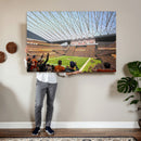 Cleveland Browns Stadium Wall Art Canvas Print – Framed NFL
