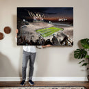 Penn State Stadium Wall Art Canvas Print – White Out