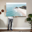 Aerial Beach Wall Art Canvas Print, Coastal Ocean Waves and by MyGreatCanvas | Canvas Wall Art Prints | Photo Prints & Wall Decor