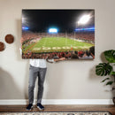 Dooley Stadium Wall Art, Sports Arena Panoramic Canvas