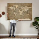 Custom Push Pin Map Canvas Print – Personalized Travel by MyGreatCanvas | Canvas Wall Art Prints | Photo Prints & Wall Decor