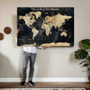 Custom Push Pin World Map Print – Personalized Canvas Wall by MyGreatCanvas | Canvas Wall Art Prints | Photo Prints & Wall Decor