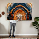 Abstract Wood Grain Canvas Print, Tree Ring Pattern Wall by MyGreatCanvas | Canvas Wall Art Prints | Photo Prints & Wall Decor