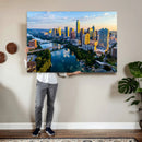 Austin Skyline Wall Art Canvas Print, Austin Downtown Night by MyGreatCanvas | Canvas Wall Art Prints | Photo Prints & Wall Decor