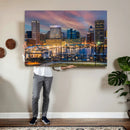 Baltimore Skyline Wall Art Canvas Print, Baltimore Downtown by MyGreatCanvas | Canvas Wall Art Prints | Photo Prints & Wall Decor