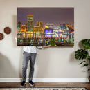 Baltimore Skyline Wall Art Canvas Print, Baltimore Downtown by MyGreatCanvas | Canvas Wall Art Prints | Photo Prints & Wall Decor