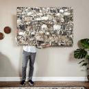 Texas Longhorn Cow Farmhouse Animals Wall Art Canvas Print - by MyGreatCanvas | Canvas Wall Art Prints | Photo Prints & Wall Decor