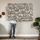 Abstract Zebra Wall Art Canvas Print for Farmhouse Decor by MyGreatCanvas | Canvas Wall Art Prints | Photo Prints & Wall Decor