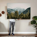 Mountain Forest Wall Art Canvas Print, Alpine Landscape by MyGreatCanvas | Canvas Wall Art Prints | Photo Prints & Wall Decor