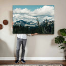 Mountain Forest Wall Art Canvas Print, Alpine Pine Tree by MyGreatCanvas | Canvas Wall Art Prints | Photo Prints & Wall Decor