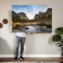 Yosemite Valley Mountain Landscape Wall Art Canvas Print, by MyGreatCanvas | Canvas Wall Art Prints | Photo Prints & Wall Decor