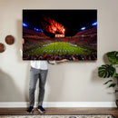 Auburn Stadium Wall Art Canvas Print, College Football Night by MyGreatCanvas | Canvas Wall Art Prints | Photo Prints & Wall Decor