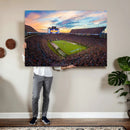 Auburn Stadium Sunset Wall Art Canvas Print, Jordan Hare by MyGreatCanvas | Canvas Wall Art Prints | Photo Prints & Wall Decor